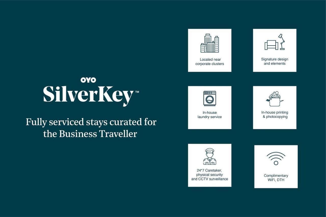 Oyo Silverkey 74581 Nallagandla Hotell Hyderabad Exteriör bild